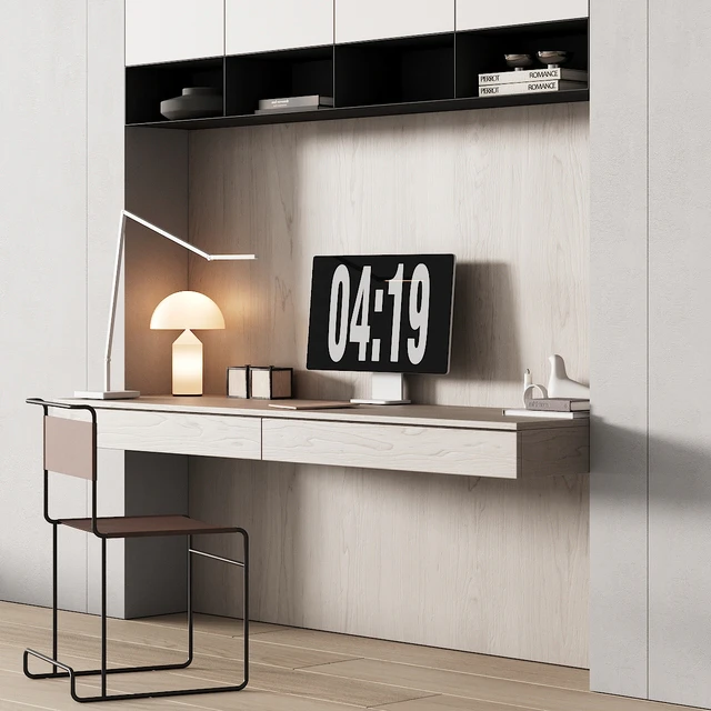 244 office furniture 09 workplace 05 minimal warm vintage 01 — Descargar