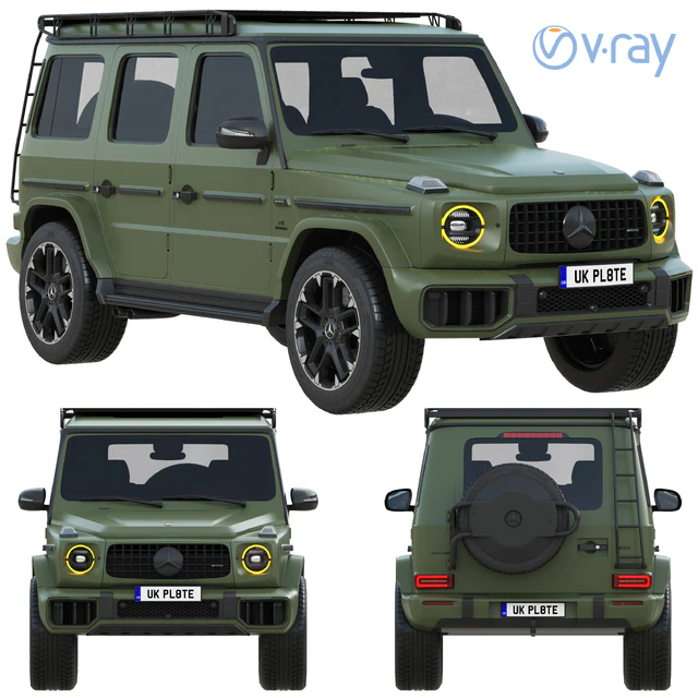 Mercedes-Benz G63 AMG 2025 Offroad Package PRO — Descargar
