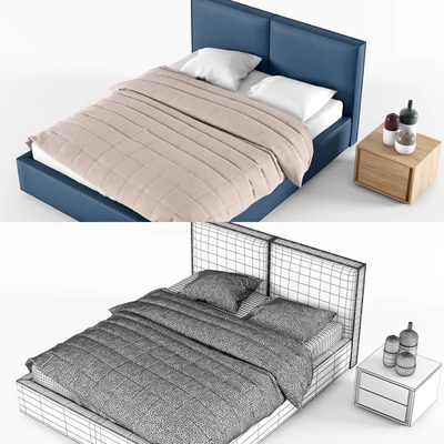 Bed and bedside table decor company Zegen + — Ver 2