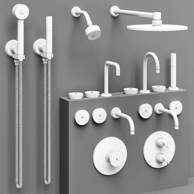 the watermark collection ZEN bathroom faucet set — Скачать