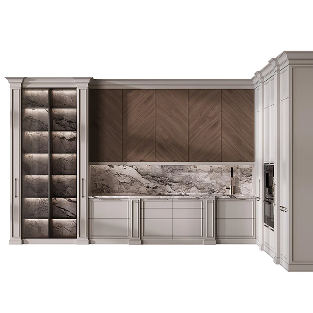 Kitchen in neoclassical style 82 — Descargar
