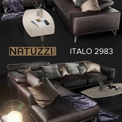 Диван NATUZZI Italo 2983 — Вид 3