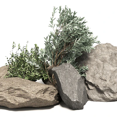 Stone + Bush Pack 6 — Ver 5