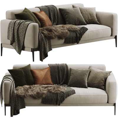 Flexform Romeo Compact Sofa — Ver 1