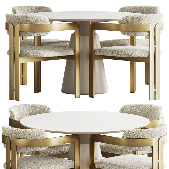 Donato by Eichholtz dining set — Descargar