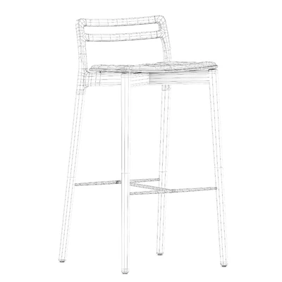 Cabin bar stool by vipp — Ver 4