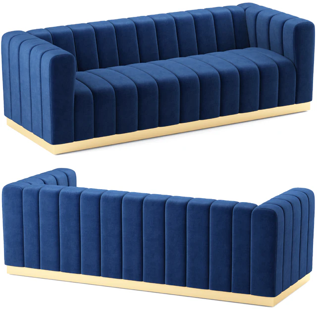 Marlon Velvet Sofa Meridian Furniture — Скачать