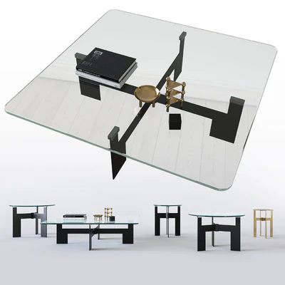 Minotti Ellis Table Set — Вид 1