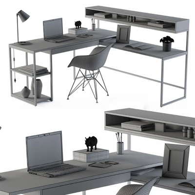 Home Office Loft Style-04 — Вид 4