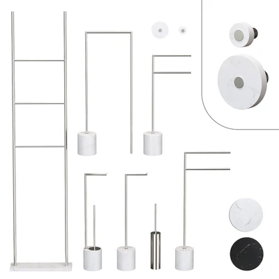 Stand set with bathroom accessories BERTOCCI Carrarino — Вид 1