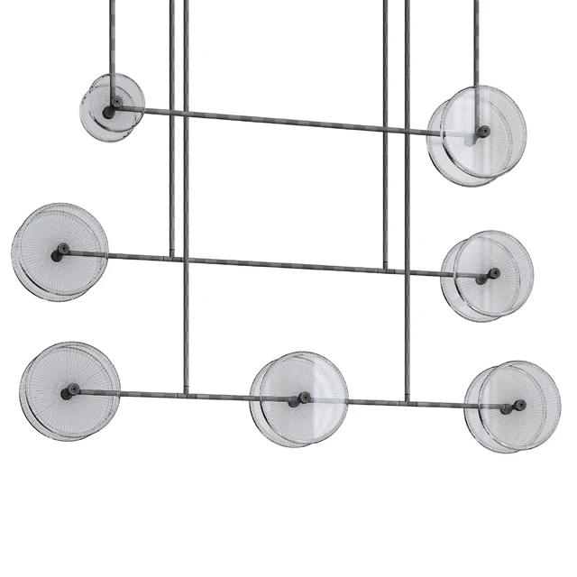 Set of pendant lights CORAL LINEAR from Soktas — Descargar