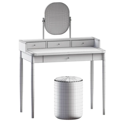 Lussan dressing table and Luxore ottoman LA REDOUTE INTERIEURS — Ver 3
