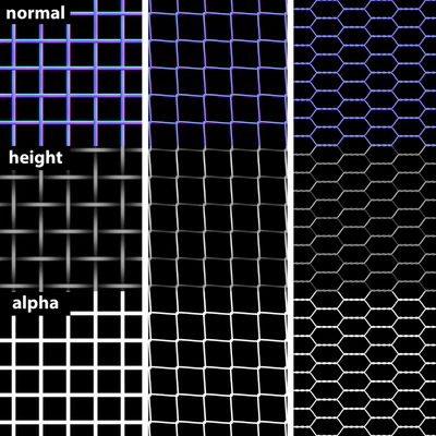 Wire Mesh Set 2 — Ver 2