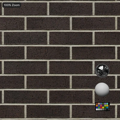 dragfaced running bond brick wall texture gray — View 4