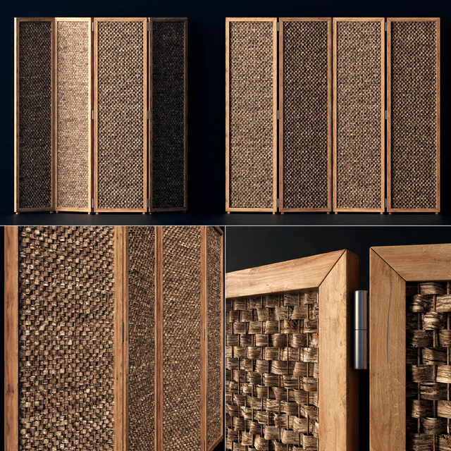 Wood screen decor n1 / Wooden screen — Download