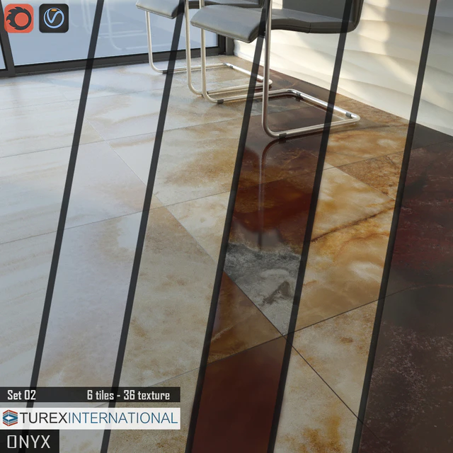 TUREX INTERNATIONAL Onyx Tiles Set 02 — Скачать