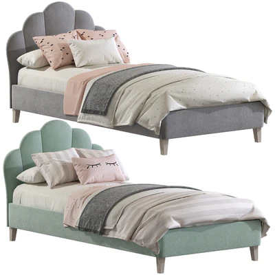 Детская кровать Shell Velvet Bedhead — Вид 3