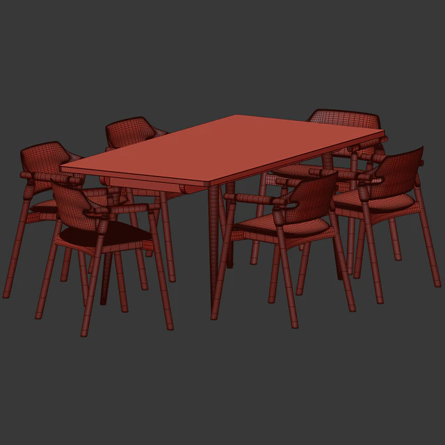 Dining Set 119 — Скачать