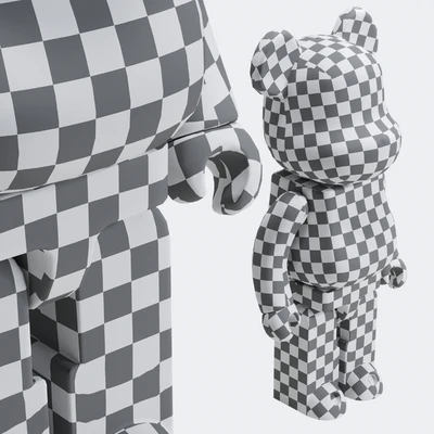 Bearbrick / Piet Mondrian — Ver 7