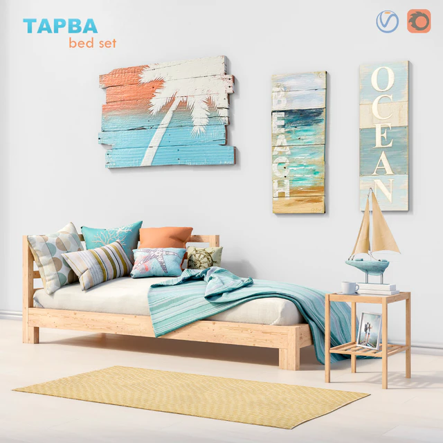 Bed daybed IKEA ТАРВА set 1 — Скачать