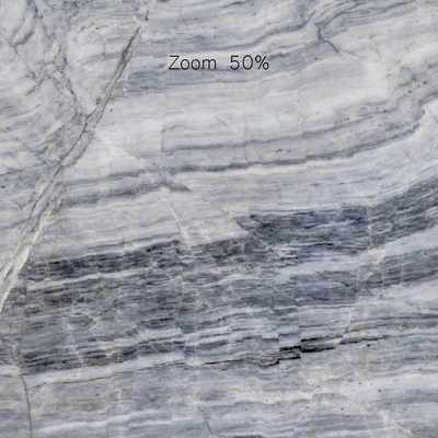 Бесшовный по горизонтали материал серого мрамора — Вид 6