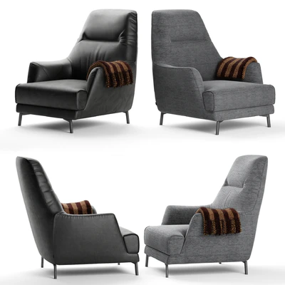 Leyra Armchair Natuzzi Italia — Ver 3