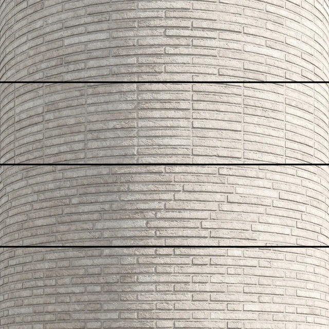 Кирпич Ригельный Белый — Скачать