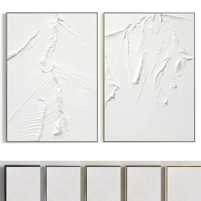 Plaster Two Photo Frame E-125 — Скачать