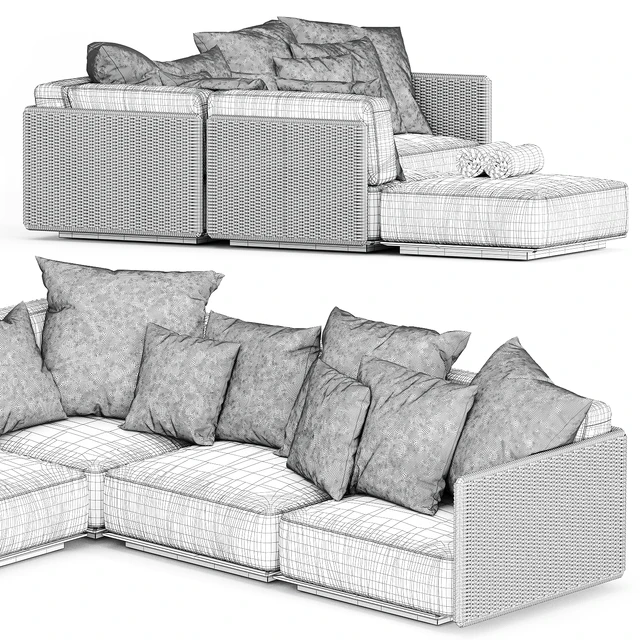 EDDY OUTDOOR SOFA 2 by FLEXFORM — Descargar