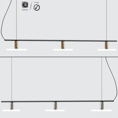 Nedgis Linear Ceiling Chandelier — Ver 1