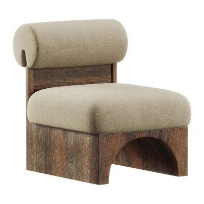 Velvet Pamela Accent Chair — Ver 3