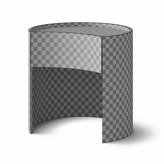 Meridiani Ronny Bedside Table — Скачать