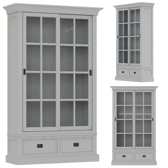 Dantone Home витрина Оксфорд двухдверная — Скачать