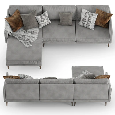 Corner sofa CENTQUATRE Duvivier Canapes — View 4