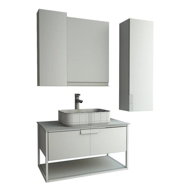 Batroom Furniture Comforty Cologne 90 / Bathroom Furniture Comforty Cologne 90 — Descargar