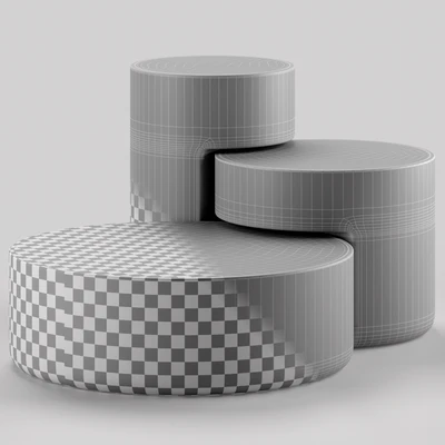 Levels Set of 3 Nesting Tables by Dan Yeffet &  Lucie Koldova — Вид 3
