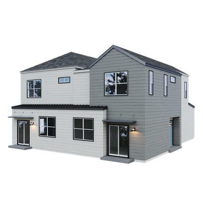 Low Poly American House 02 — Вид 5