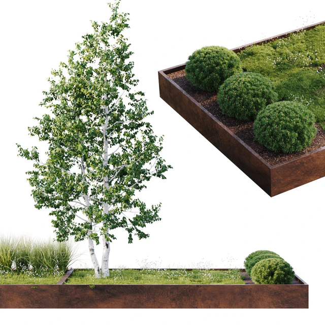Green benches — Descargar