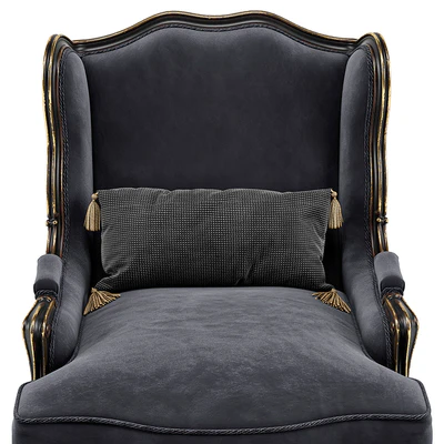 Louis XV Bergere Wing Armchair — Вид 5