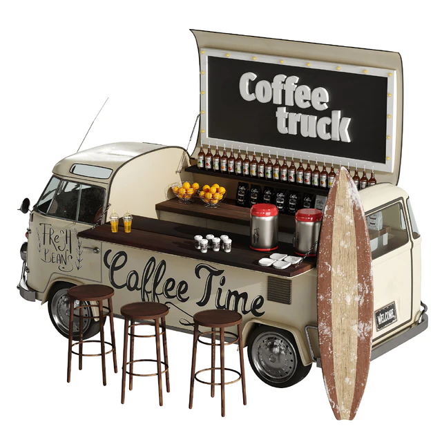 Food truck coffee — Descargar