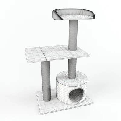 PetPals Group 3 Level Playhouse Condo Cat Tree — Ver 5