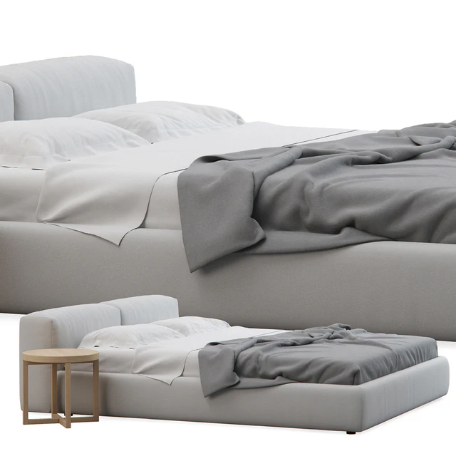 Superoblong Bed by Jasper Morrison Cappellini — Скачать