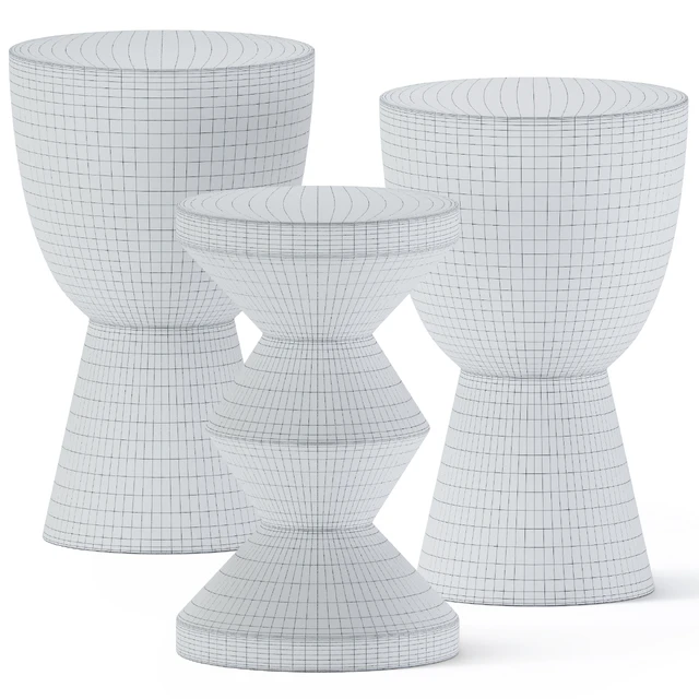 Table Tam Tam and Zig Zag by Pols Potten — Descargar