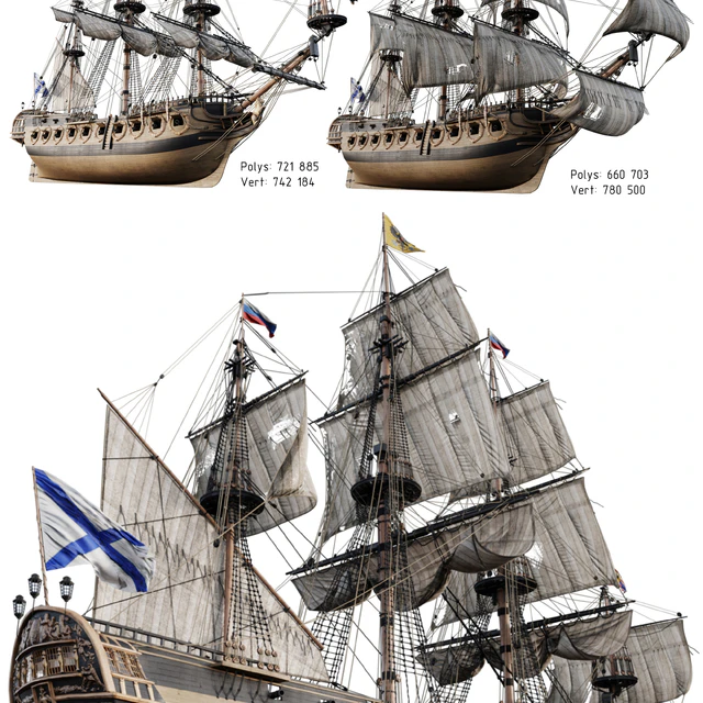 Sailing frigate Oliphant 1705 — Descargar