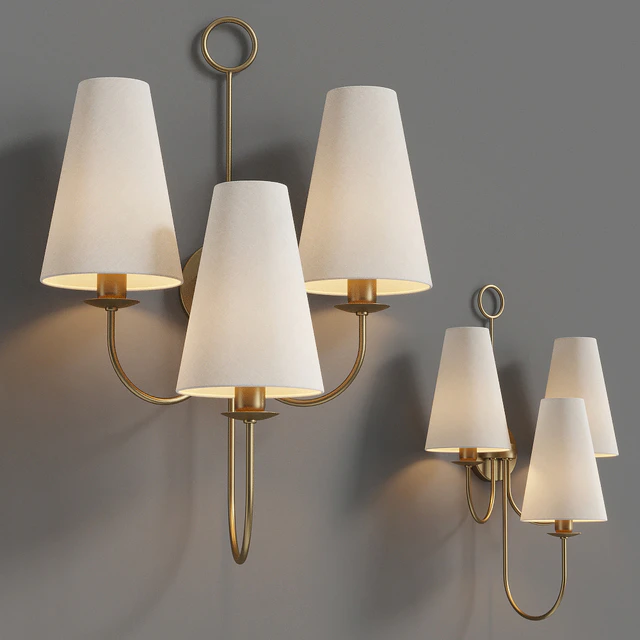 Wall lamp Arteriors Home Toya Sconce — Descargar
