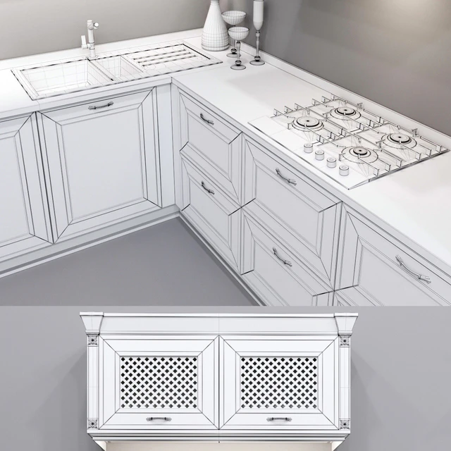 Kitchen Beatrice from the company Yavid Provence — Descargar