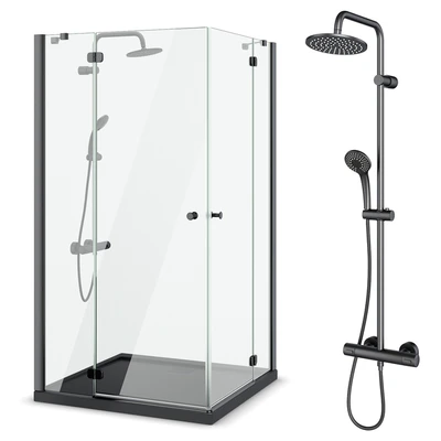 Shower enclosures Radaway | Torrenta black — Ver 7