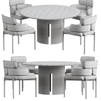Meridiani Sylvie dining table — Ver 2