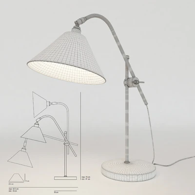 Original BTC Task ceramic table light — Вид 2