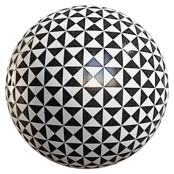 black and white marble tiles 002 — Скачать